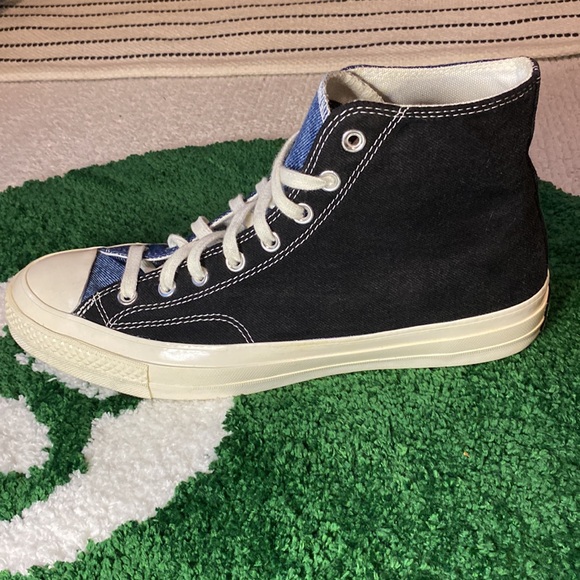 Converse Chuck Taylor Renew Denim/ Blue/ Black [Mens Size 10.5] - Picture 2 of 5